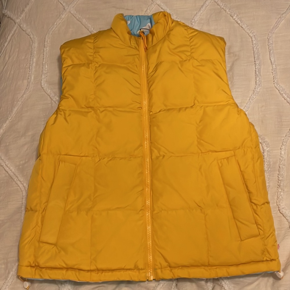Levi's x Simpsons Reversible Puffer Duckdown Vest Size M - Picture 6 of 6